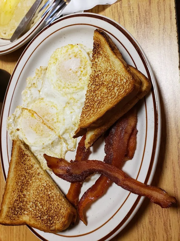 Eggs Bacon and Toast